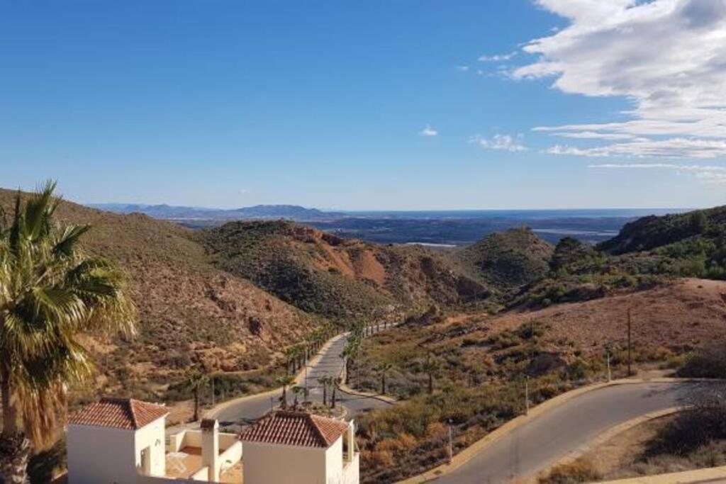Fantastic Mountain- And Sea View Casa Vista Bonita Villa Bédar Exterior foto