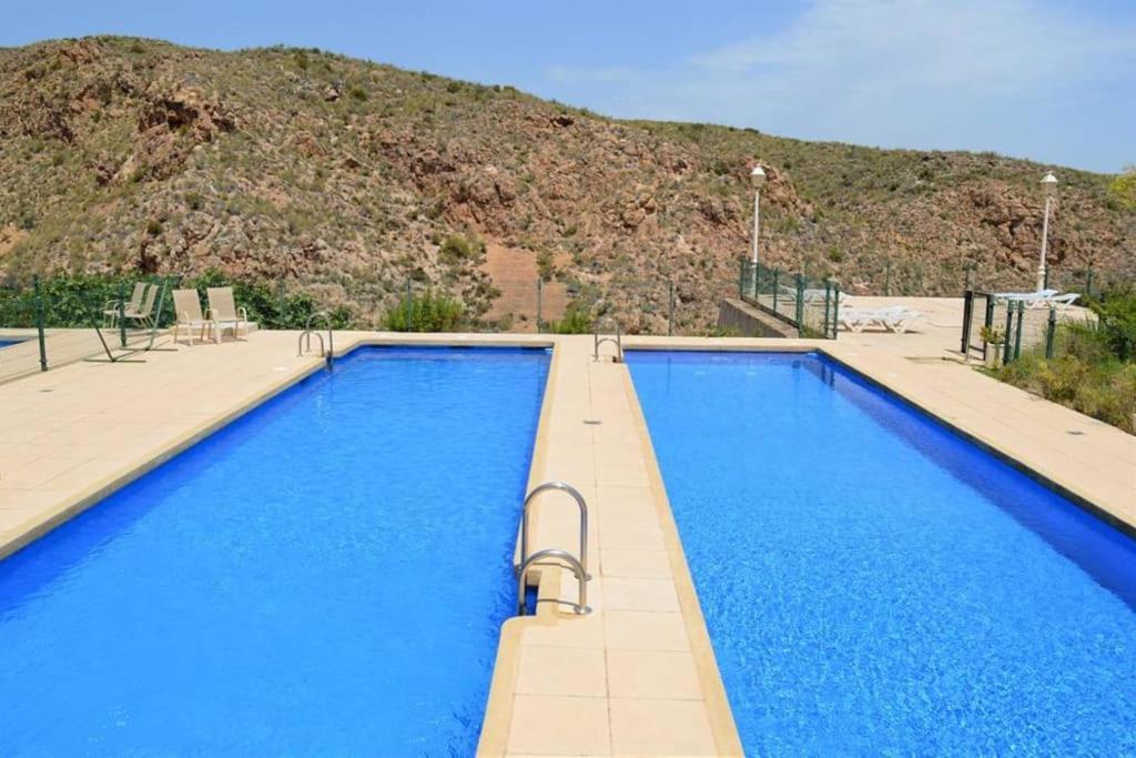 Fantastic Mountain- And Sea View Casa Vista Bonita Villa Bédar Exterior foto